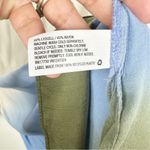 Rachel Comey NEW  X Target Size Large Blue Dip Dye ombré Relaxed Fit Top Blouse Photo 10