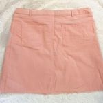 Altar'd State NWT Altar’d State pink corduroy high waisted raw hem skirt Photo 2