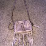 Purple Crossbody Bag with Fringe Details Photo 2