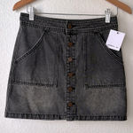 Chanel O’NEILL Maude Denim Mini Skirt Photo 0