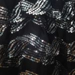 Blondie Nites Blondie Black Sequin Party Dress Sleeveless Cocktail Mini Dress Photo 2