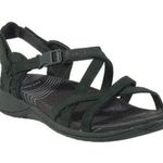 Merrell  Agave Black Strappy Walking Sandals Hiking Flats Casual Shoes Size 6 EUC Photo 0