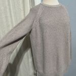 Old Navy Women Knit Sweater Taupe Crew Neck Long Sleeve Size Small Photo 4