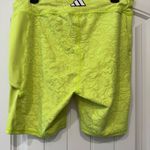 Adidas  Neon Yellow Athletic Shorts Photo 1