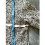 LIE Life Integrity Earth Grey Hood Quarter Button Kangaroo Pocket Hoodie S Gray Photo 8