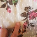 Midnight sky Midnight Womens Blouse Sz Small Floral Cottagecore Victorian Garden Party Retro Photo 10