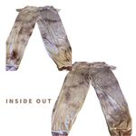 RAINBOW PINK & DARK PINK CRUSHED VELOUR JOGGER PANTS (1X) Photo 9