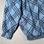 Sunderland of Scotland Cygnet Ladies L Blue Plaid Pullover Weatherbeater 1/4 Zip Size L Photo 4