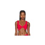 Hunza G Juno Bikini Top in Red One Size New Womens swimsuit Photo 8