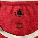 Disney  Parks Disneyland Red Long Sleeve T-Shirt Medium Photo 2