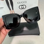 Yves Saint Laurent blaze logo Black Sunglasses Photo 10