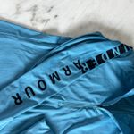 Under Armour  Women's Blue Long Sleeve Full Zip‎ Athletic Jacket Thumb Holes Photo 4