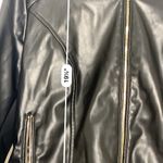 Philosophy  black vegan faux leather jacket Photo 3