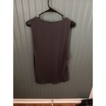 Maternity Nursing Athletic‎ Tank Top Latched Mama Size Medium M Side Nursing Gray Photo 2