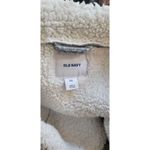 Old Navy Sherpa Moto Jacket Sz XXL Heather Gray Thick, Cozy Zip Lt Heather Gray Photo 9