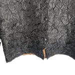 Itsu Popcorn Crinkled Black Brown Reversible Lightweight Jacket Sz M Size M Photo 5