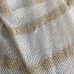 Big star BUCKLE | TEE BY Women's Metallic Striped Shark Bite Hem Sweater Size XS Photo 6