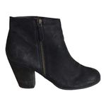 BP Trolley Ankle Booties in Black Block heel with side zip 11M EUC Size 11 Photo 1