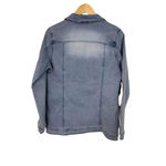 Diane Gilman DG2 Faded Chambray Blue Jean Jacket Size Small Photo 4