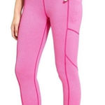 Athleta Barbie pink high rise pixel chaturanga leggings Photo 0