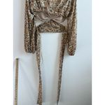 Urban Outfitters Bohemian Coachella Print Kary Keyhole Tie Size Small Photo 7