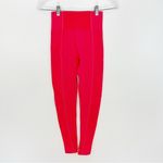 Gymshark  Ultra Seamless Leggings Hot Pink Ribbed Athletic Gym Workout Photo 5