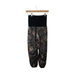 Lululemon  Women’s Om Mesh Jogger Pants Floral Sport Black Multi Size 2 Photo 8