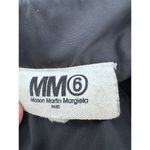 MM6 Maison Margiela Coat Sz 38 Long Puffer Down Duck Black Minimalist Photo 6