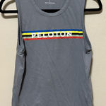 Peloton Peleton Tank Top Striped‎ athletic muscle jersey Size Small Photo 0