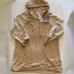 Christopher & Banks  Light Brown Hooded Top (272) Photo 0