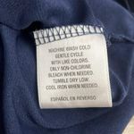 Charter Club Navy Blue Silky Tank Top with Mesh Overlay Sleeveless Size 1X Photo 10