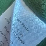 Girls From Savoy Anthropologie Green Star Print Silk Dress A Photo 10