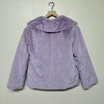 Alice + Olivia NEW Thora Oversized Faux Fur Chubby Coat In Lavender Sz S $660.00 Photo 5