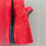 Madewell The Remy Mary Jane Flat in Bandana Red, size 8 1/2 Photo 11