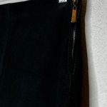 Rampage ‎ Suede Leather Black Skirt Photo 3