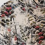 ZARA Floral chinoiserie Feminine Dainty Ruffle Blouse Size S Photo 4