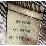 Vintage Alida Floral Blazer Black Size 10 Photo 5