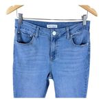 Ashley Mason Light Wash Stretchy Skinny Jeans  Photo 4