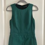 Tibi Green Peplum Sheath Mini Dress Cocktail Photo 4