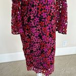 Shoshanna  Dyer Dress in Fuchsia Multi Size 6 Photo 6