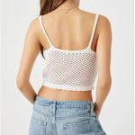 Forever 21  Embroidered Crochet Crop Top Photo 1