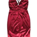 Windsor  Red Bodycon Mini Dress Size: S Photo 4