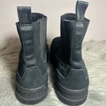 Puma Mayze Chelsea Suede Platform Ankle Boots Black Edgy & Stylish Lug Sole Sz8 Photo 10