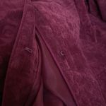 Chico's Chico’s‎ Size 3 Velvet Paisley Fleur De Lis Printed Jacket Blazer  XL Boxy Photo 11