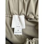 Joie  Drawstring‎ Pull On Tapered Pants Womens Large High Rise Size Medium Olive Photo 4