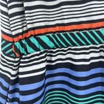 Merona Women's Striped High Low Hem Sleeveless Sundress Green Orange Size XS Photo 12