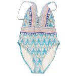 La Blanca  Milano Mio One-Piece Ethnic Print Swimsuit size 14 Photo 14