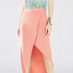 BCBGMAXAZRIA 💕💕 Aqua Fringe Crop Top Photo 0