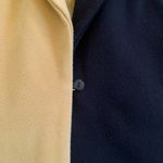 Two Tone Contrast Blazer Coat Photo 2