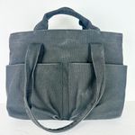 Dagne Dover Vida Organic Cotton Tote Laptop Bag Black Photo 2